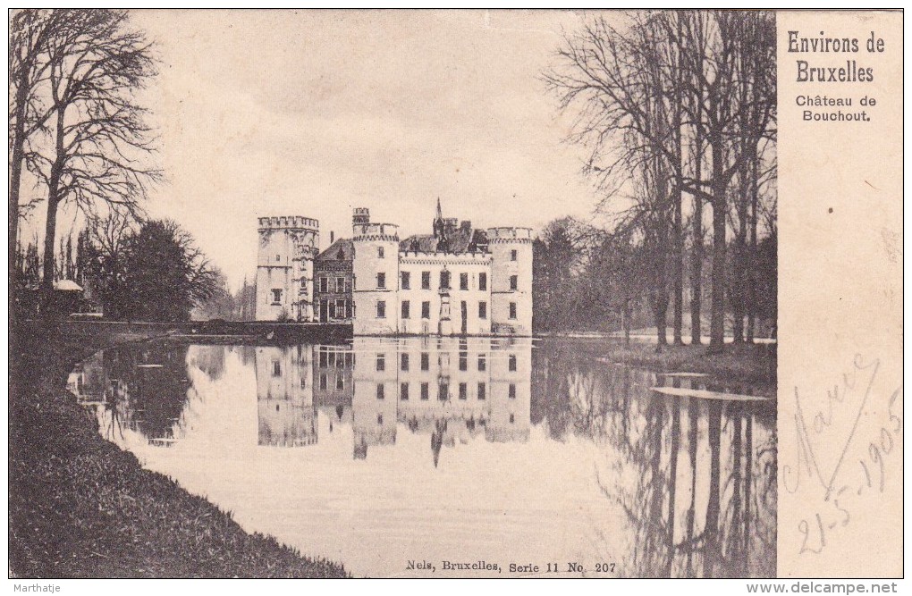 Environs De Bruxelles - Château De Bouchout - Nels, Serie 11 No.207 - 1905 ! - Meise