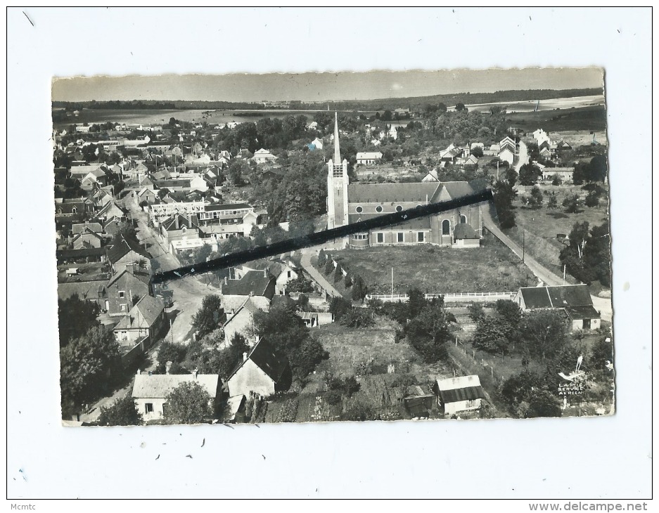 CPSM - En Avion Au Dessus De.... Moislains  - Vue Panoramique - Moislains