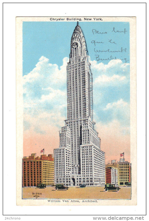 Etats Unis: New York, Chrysler Building, William Van Allen, Architect (15-3900) - Chrysler Building