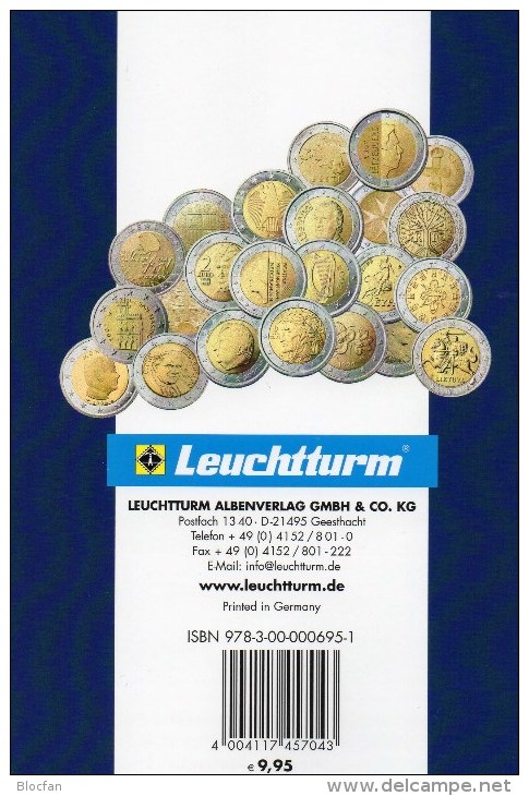 Deutschland EURO Katalog 2016 Für Münzen Numisblätter Numisbriefe Neu 10€ Mit €-Banknoten Coin Numis-catalogue Of EUROPA - Supplies And Equipment
