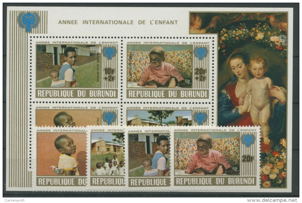 Burundi 1979 Jahr Des Kindes Block 1497/00 Block 109 A Postfrisch (R22030) - Ungebraucht