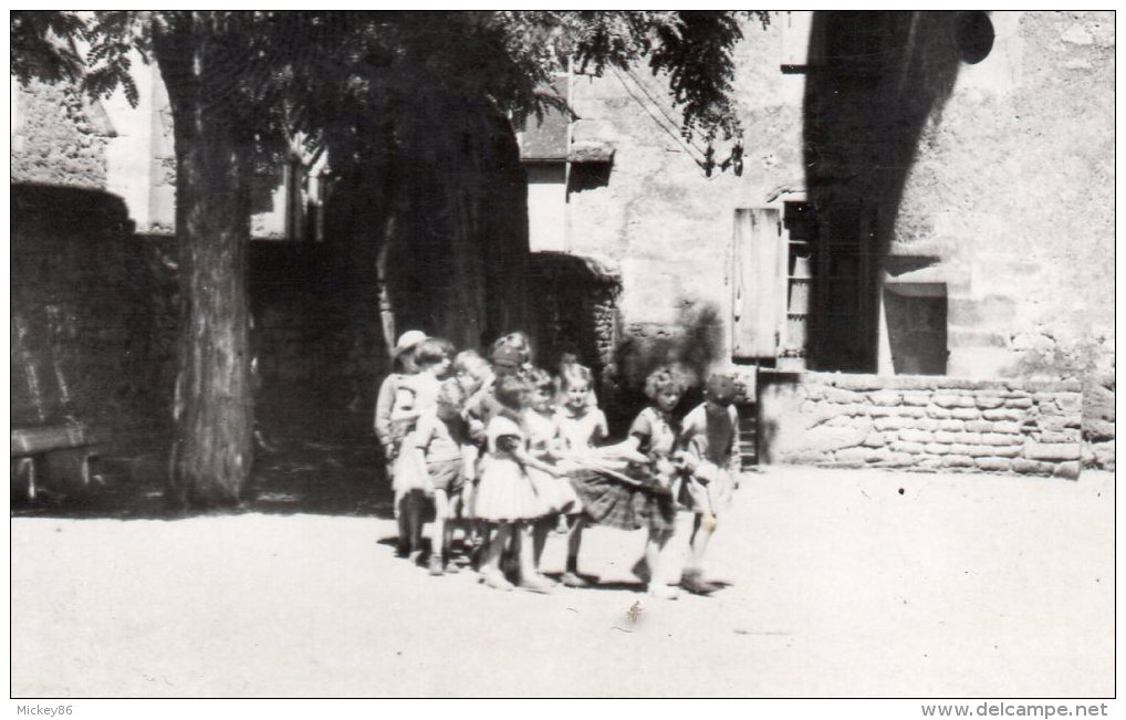 TANNAY--1958-- La Tour De L'Ecole (animée,enfants En Récréation),cpsm 14 X 9 Photo Collin--cachet Tannay--58 - Tannay