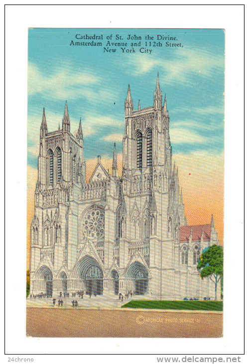 Etats Unis: New York, Cathedral Of St. John The Divine (15-3917) - Kirchen