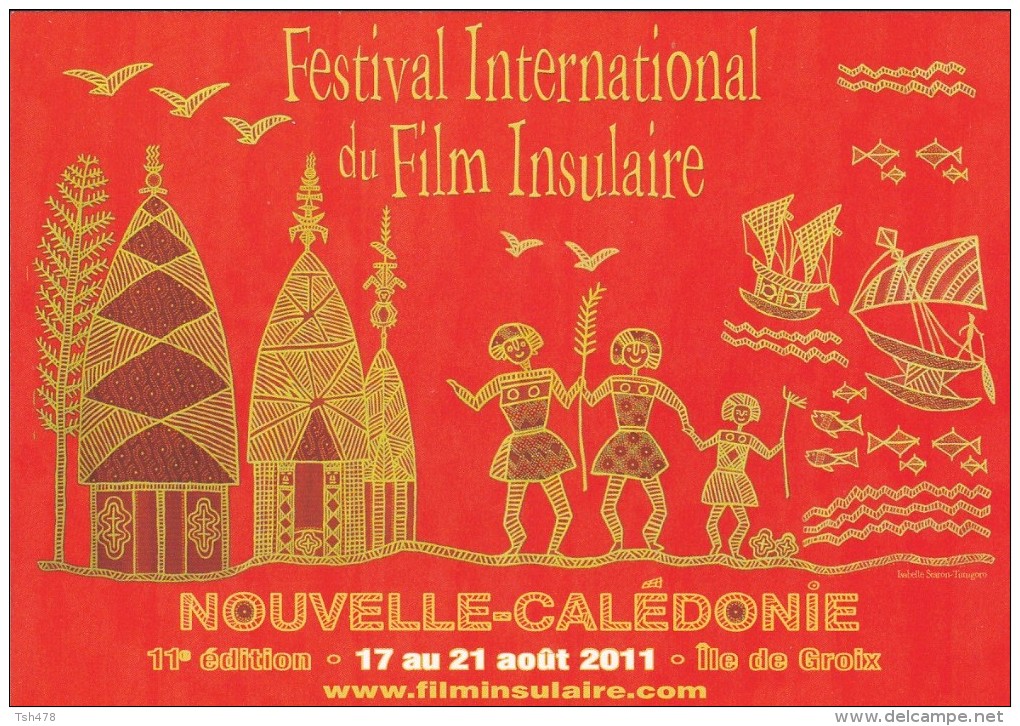 NOUVELLE CALEDONIE---Festival Du Film Insulaire---voir 2 Scans - Nouvelle-Calédonie
