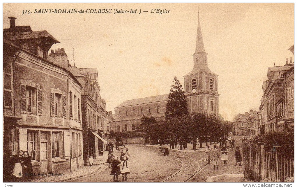 St-Romain-de-Colbosc. L'Eglise. - Saint Romain De Colbosc