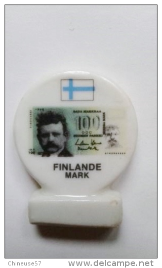 Féve-thème Euros-billet Finlande - Landen