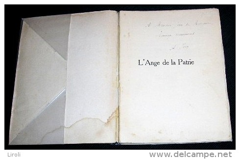 DE FESSY : L' ANGE DE LA PATRIE. Numéroté Et Dédicacé. 1930 - Lorraine - Vosges