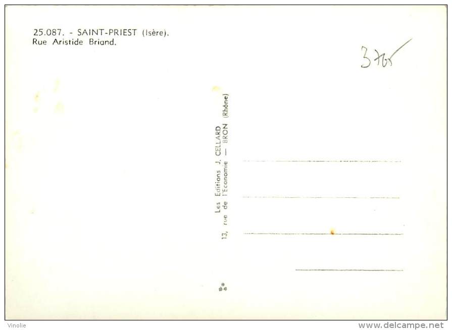 Réf : T 15 - 3765  :  SAINT PRIEST  POSTE A ESSENCE AZUR - Saint Priest