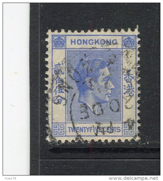 HONG KONG - Y&T N° 148° - George VI - Oblitérés