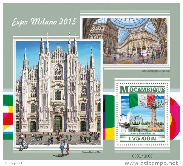 Mozambique. 2015 Expo Milano 2015. (309b) - 2015 – Milan (Italie)