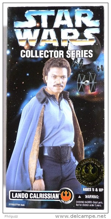 BOITE FIGURINE Poupée 12 Pouces STAR WARS LA GUERRE DES ETOILES - LANDO CALRISSIAN - Kenner - Power Of The Force