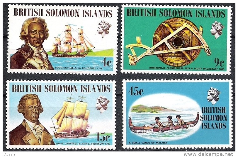 Salomon Solomon Islands 1972 Yvertn° 209-12 *** MNH Cote 8,50 Euro Bateaux Schepen Ships - Salomon (Iles 1978-...)