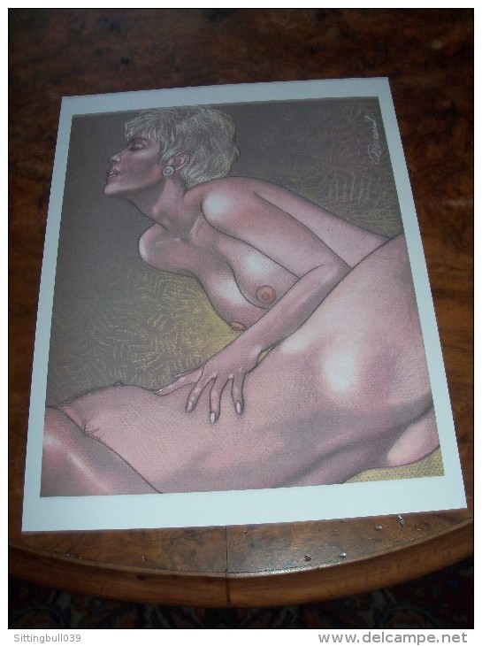 RENAUD. Jessica Blandy. Pin-up. Offset Polychrome. BD MUST. 2004. Modèle Différent. - Plakate & Offsets