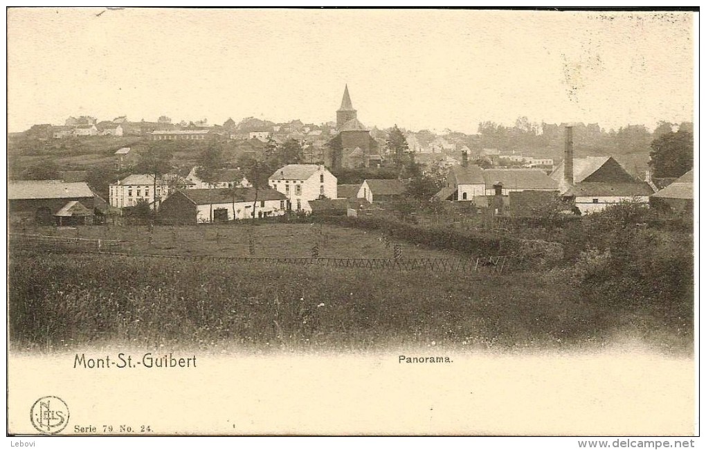 MONT SAINT-GUIBERT « Panorama » - Nels Série 79 N° 24 (1906) - Mont-Saint-Guibert