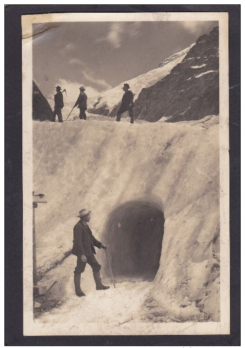 Antique Card Of,Oberer Grindelwaldgletscher Eingang Zur Eisgrotte,Berner Alpen, Im Kanton Bern,Switzerland,S44. - Bern