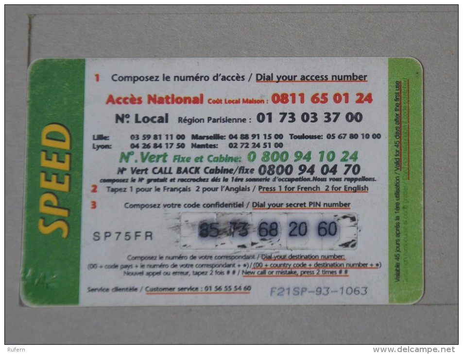 TÉLÉCARTE - 2 SCAN  -   7,5  EUROS  (Nº13087) - Interne Telefoonkaarten