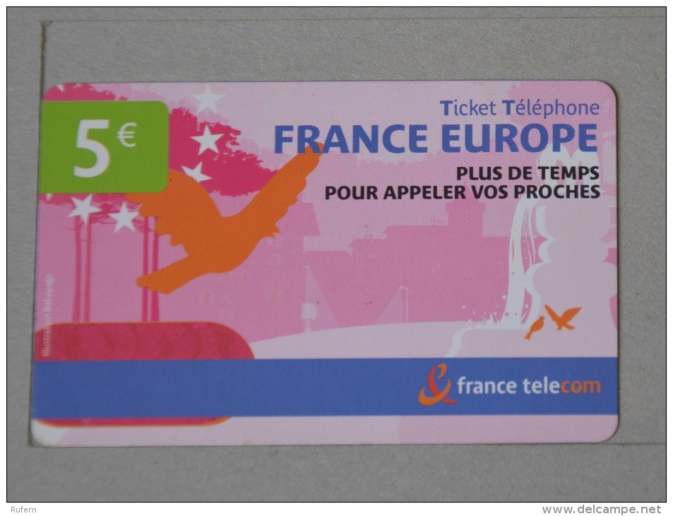 TÉLÉCARTE - 2 SCAN  -   5  EUROS  (Nº13088) - Phonecards: Internal Use