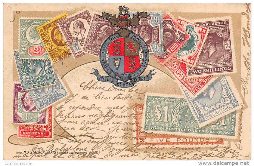 Angleterre        Représentaion Stamps - Other & Unclassified