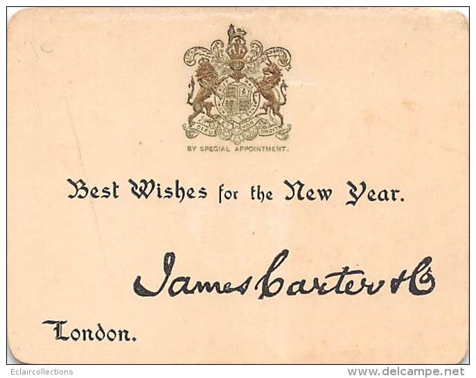 Angleterre       London   4 CP Various + Happy New Year (11.5 Cm X 9 Cm) - Other & Unclassified