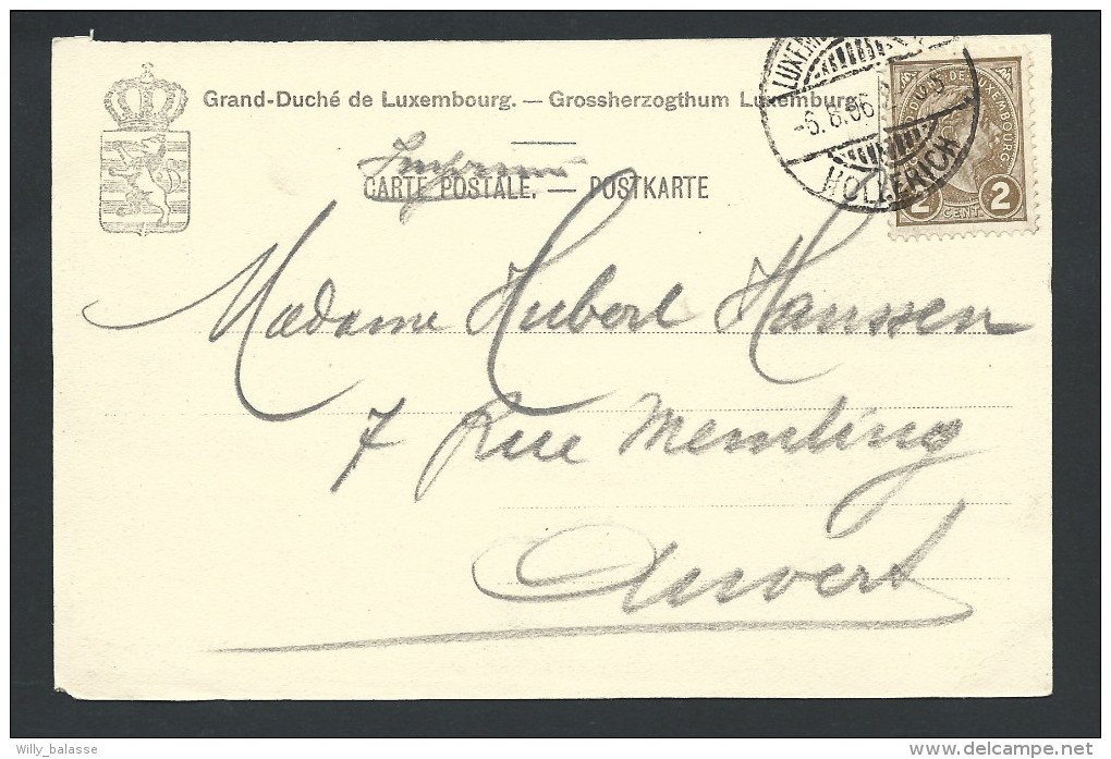 CPA - Luxembourg - Fantaisie - Multivues - 1906 - Giberius A 102  // - Luxemburg - Stad