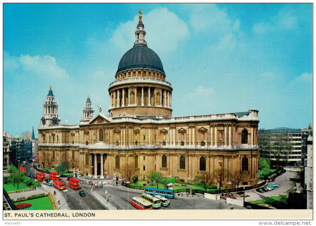ST.  PAUL CATHEDRAL   LONDON     (VIAGGIATA) - St. Paul's Cathedral