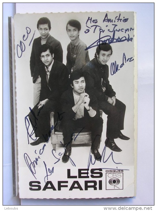 AUTOGRAPHE LES SAFARI - Autres & Non Classés