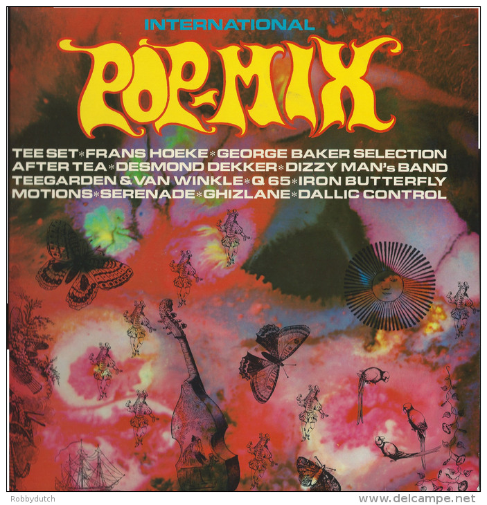 * LP *  INTERNATIONAL POP-MIX - TEE SET / MOTIONS / DALLIC CONTROL / Q65 / AFTER TEA A.o. (Holland 1971) - Compilaties