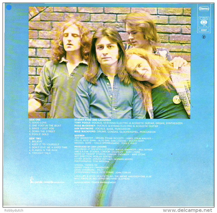 * LP *  THOUGHT TALK - STARRY EYED AND LAUGHING (Holland 1975) - Rock