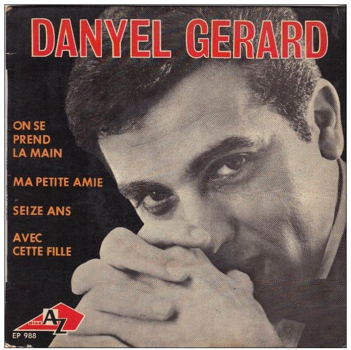 45T EP DANYEL GERARD - Other - French Music