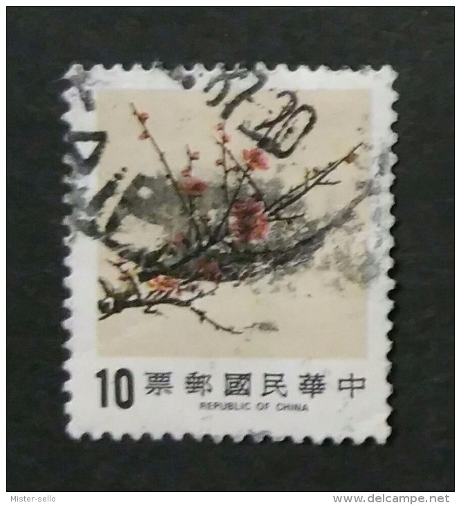 TAIWAN 1984 Pine, Bamboo And Plum. USADO - USED - Usati