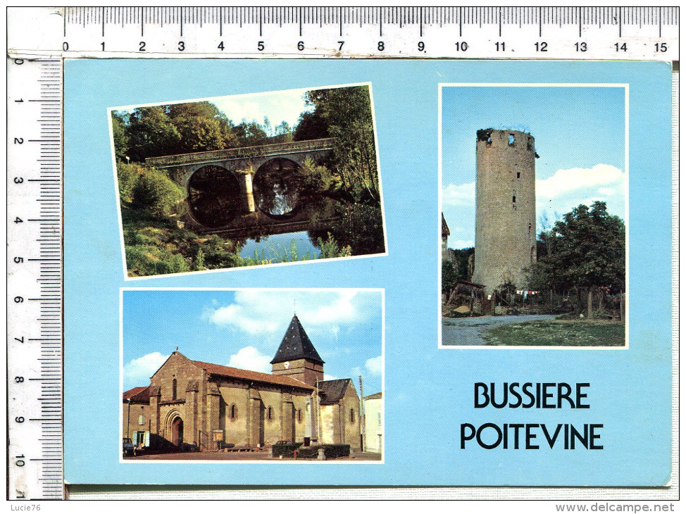 BUSSIERE   POITEVINE  -  3   Vues - Bussiere Poitevine