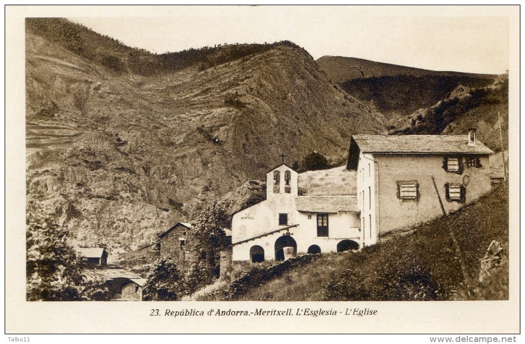 Républica D'Andorra - Meritxell L'esglesia - L'eglise - Andorra