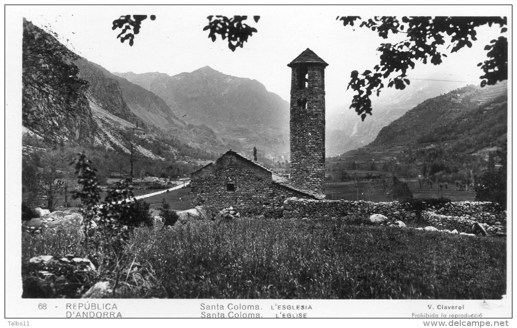 Républica D´Andorra - Santa Coloma L'église - Andorra