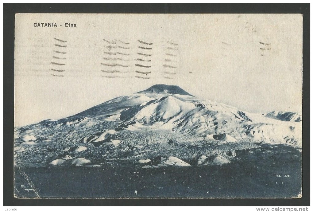 CATANIA Etna Sicilia 1930 - Catania