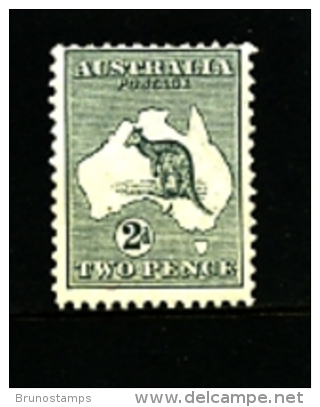 AUSTRALIA - 1915  KANGAROO  2 D.  2nd  WATERMARK   MINT NH  SG24 - Ungebraucht