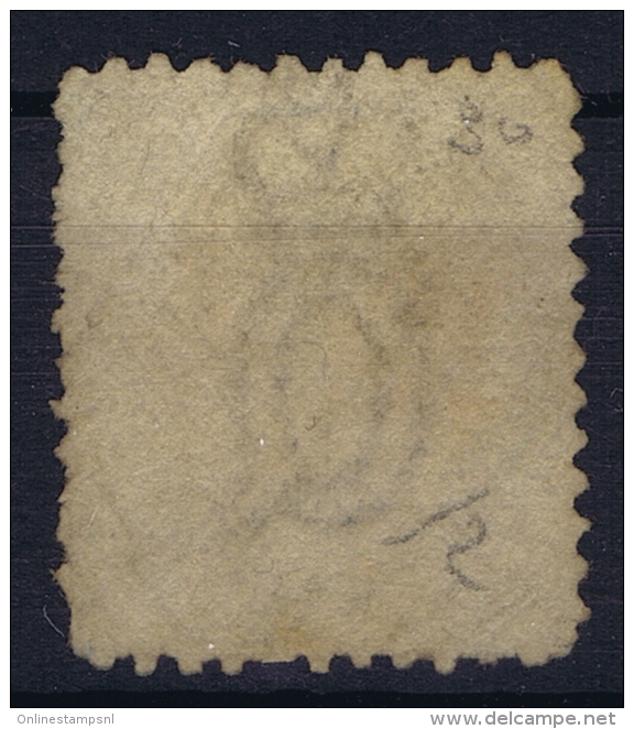 Queensland:  Mi 35 C  Used  1868 P12 - Usati