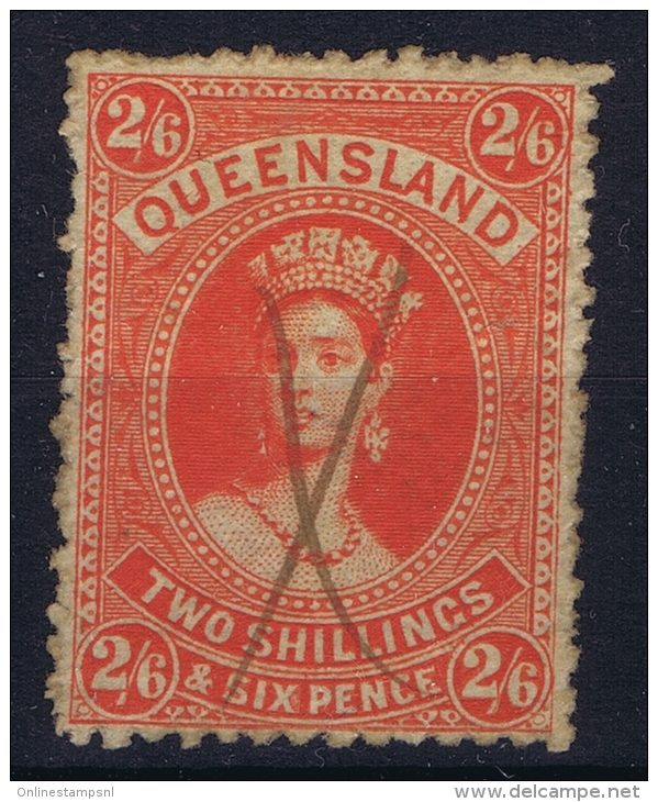 Queensland:  Mi 59 Y Used  1882 - Gebruikt