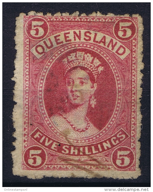 Queensland:  Mi 60 Y Used  1882 - Usati