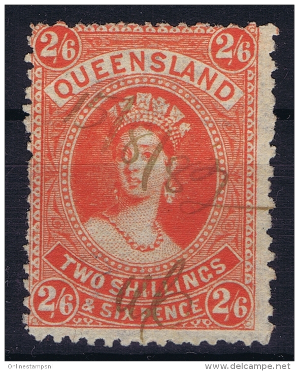 Queensland:  Mi 59 Y Used  1882 - Gebruikt