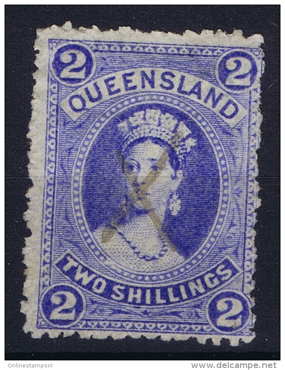 Queensland:  Mi 58 X Used  1882 - Usados