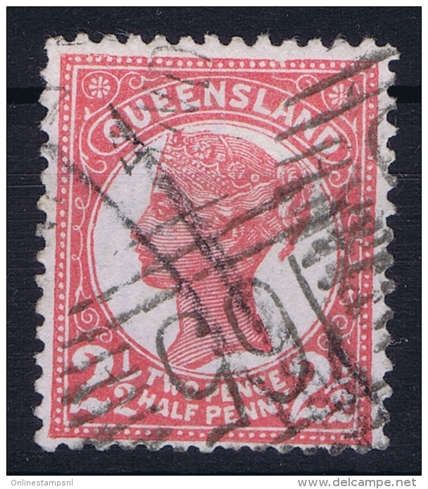 Queensland:  Mi 97  Used  1887 - Used Stamps