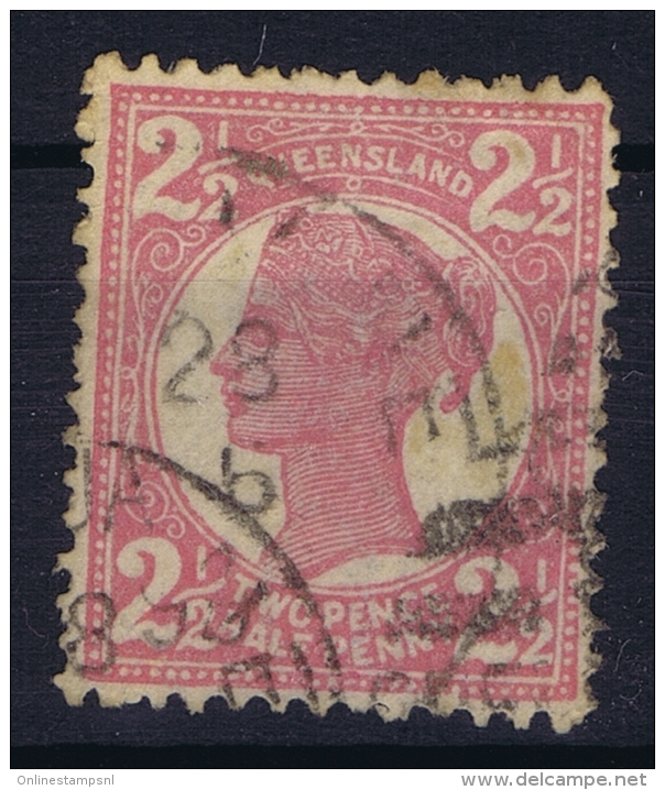 Queensland:  Mi 97  Used  1887 - Used Stamps