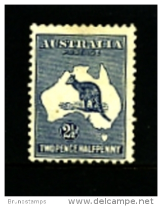 AUSTRALIA - 1917  KANGAROO   2 1/2 D.   3rd  WATERMARK   MINT   SG36 - Nuevos