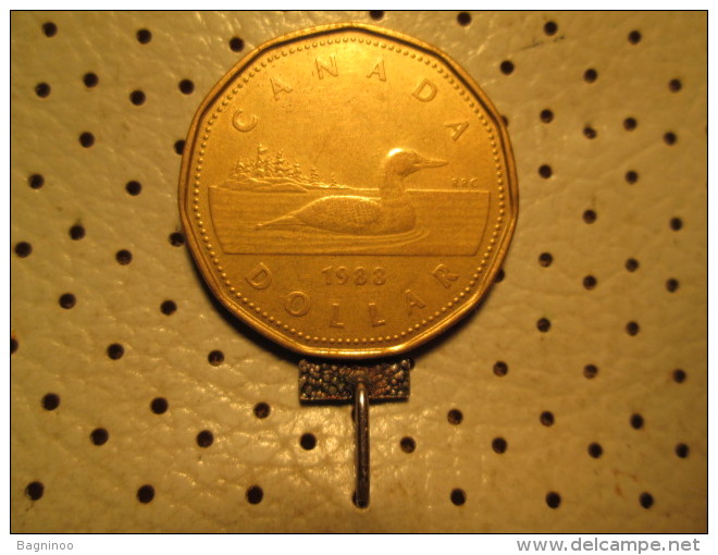 CANADA 1 Dollar 1983   # 2 - Canada