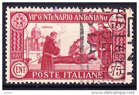 ITALIE 1931 YT N° 277 Obl. - Used