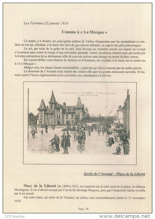 Bulletin Du Groupement Philatélique Des Pyrénée N: 110 Mars 2004 .( Voir Article Cp Arsenal De Tarbes) Ect - Français