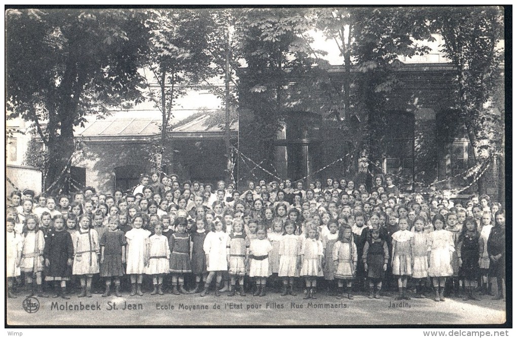 Molenbeek : Ecole Moyenne De L'Etat Pour Filles, Rue Mommaerts - Molenbeek-St-Jean - St-Jans-Molenbeek