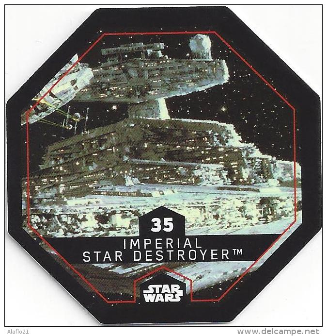 STAR WARS - Jeton Leclerc Cosmic Shells N° 35 - IMPERIAL STAR DESTROYER - Autres & Non Classés