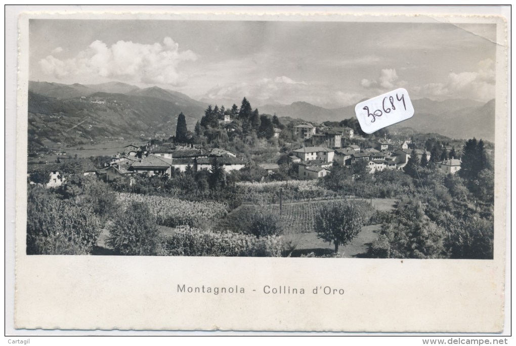 CPA-  30684- Suisse - Montagnola - Vue Générale  ( Pli) - Montagnola