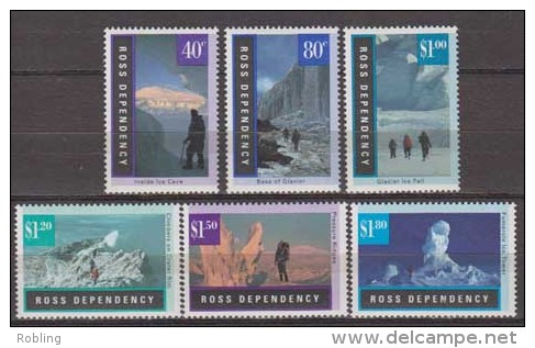 Antarctic.Ross Dependency 1998.Mountains Michel.54-59.MNH 22093 - Andere & Zonder Classificatie